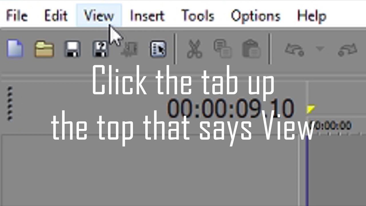 How to Restore Sony Vegas Pro Top Display Windows. - YouTube