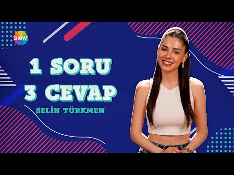 #KızılcıkŞerbeti’nin Çimen’i Selin Türkmen ile 1️⃣ Soru 3️⃣ cevap 🤩 #ShowKuşu