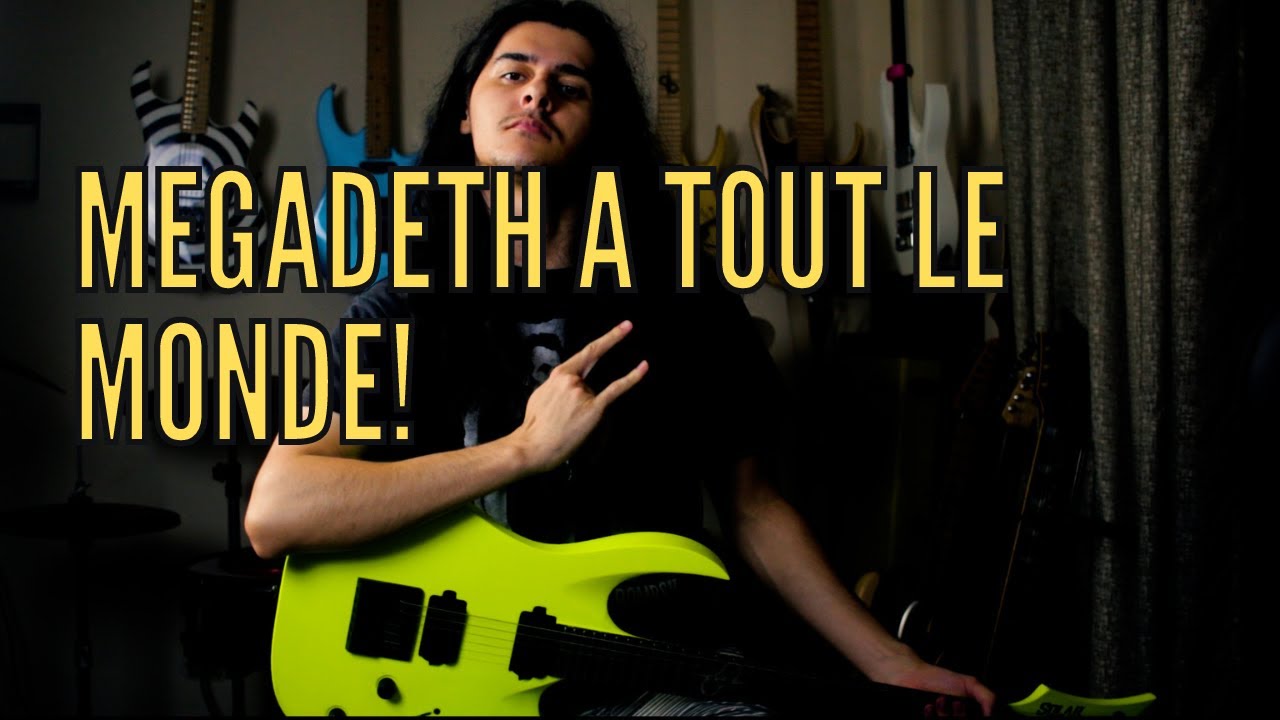 Megadeth - A Tout Le Monde (Guitar Solo Cover 2023) | GUBA Oliveira ...