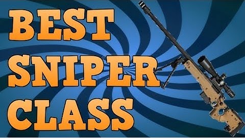 Cod Ghosts "BEST" Sniper class Setup - Trickshot Setup Bonus