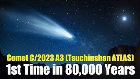 Comet C/2023 A3 (Tsuchinshan–ATLAS) 🇨🇾☄️📸