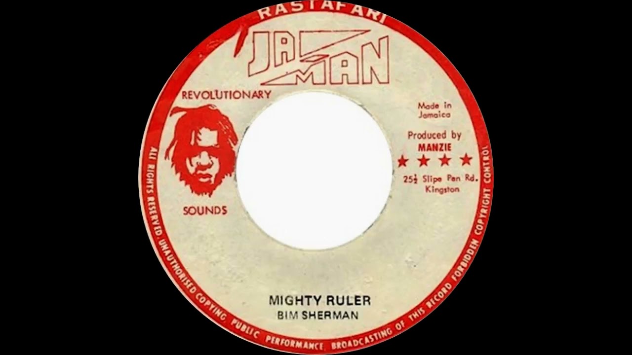 洋楽 Bim Sherman Mighty Ruler Jah Man Bim Sherman - Mighty Ruler - YouTube
