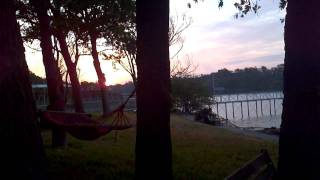 Sunrise over Eagle Mountain Lake