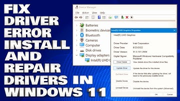 How To Fix Driver Error in Windows 11 | Install and Repair Drivers in Windows 11 [Solution]