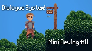The Sign Posts can talk! | Mini-Devlog #11