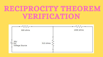 RECIPROCITY THEOREM verification using MATLAB simulation