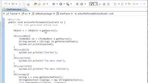Java programming Lesson 85 GUI : Cut Systems Clipboard