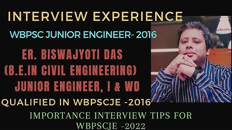 WBPSCJE Interview Series_ Important Tips_Important Subject Covered_WBPSCJE Qualified Biswajyoti Das