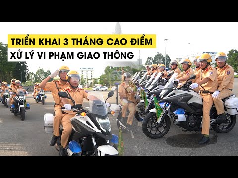 Video Cục cảnh sát giao thông triển khai 3 tháng cao điểm xử... - youtube