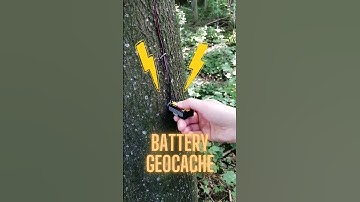 Amazing electric geocache #shorts #geocaching #czechgeocaching #geocache #creative