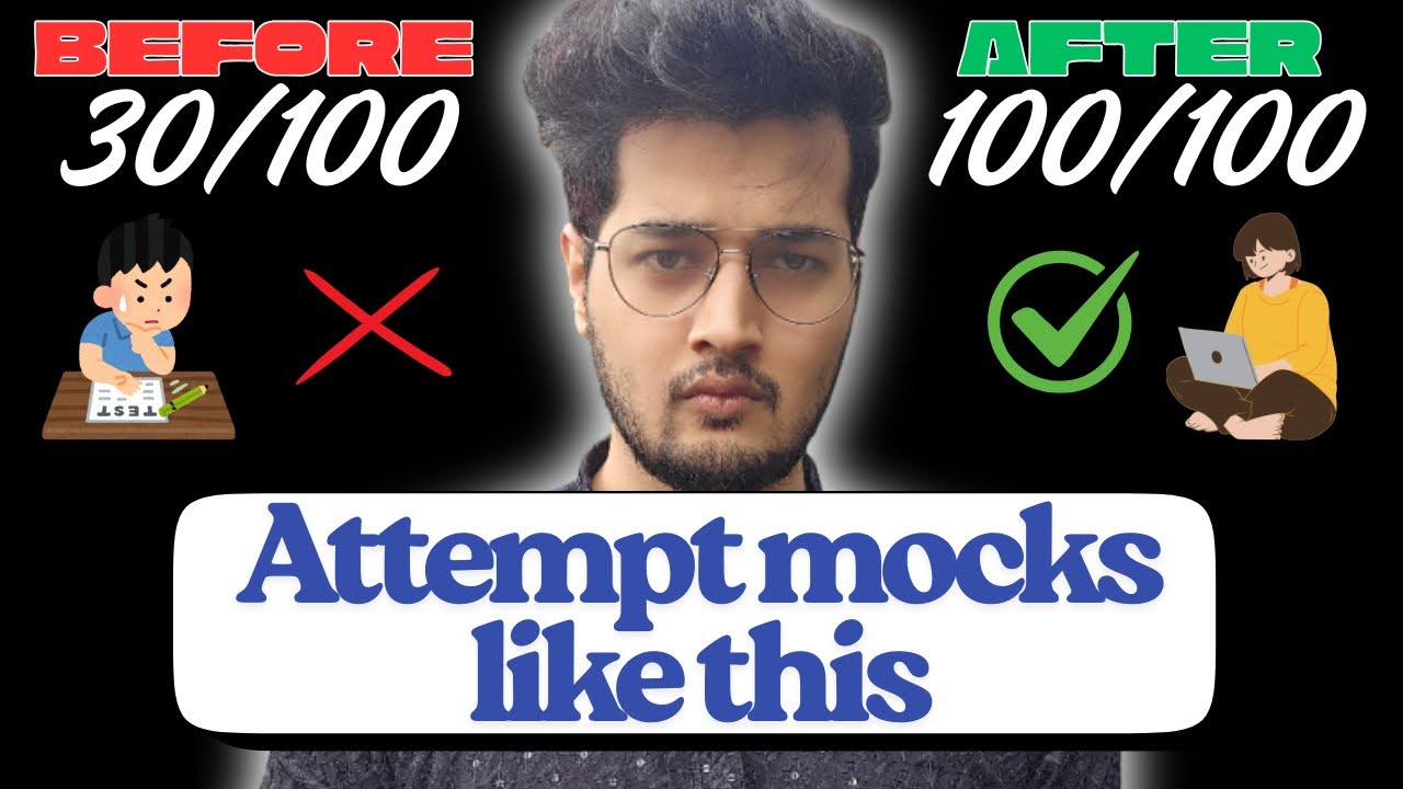 How to increase marks in mock test Topper’s strategy - YouTube