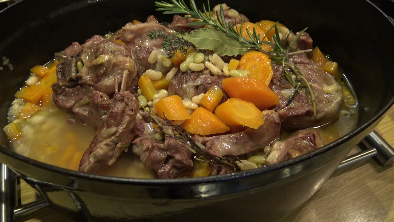 sauté d agneau aux flageolets