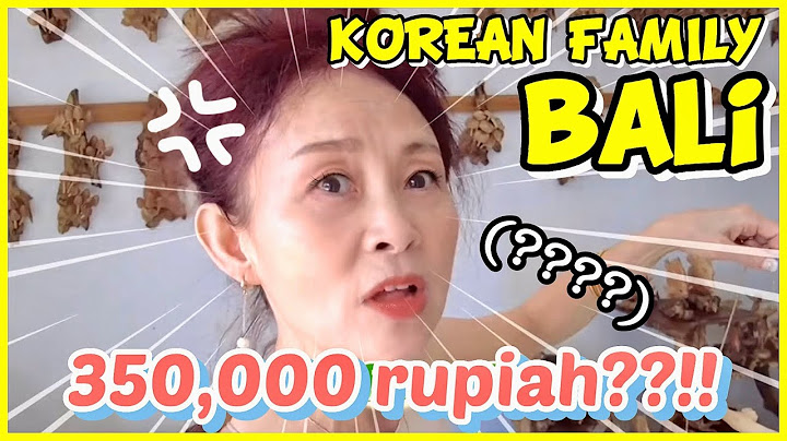 🇰🇷🇮🇩Korean Keluarga, Apa yang terjadi di BALI??!