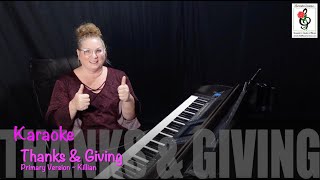 Download Lagu Thanks \u0026 Giving - Primary Version - Killian - Piano Karaoke with Brenda MP3 Download Lagu Thanks \u0026 Giving - Primary Version - Killian - Piano Karaoke with Brenda MP3