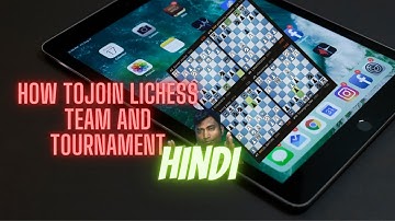 How to join lichess team and tournament