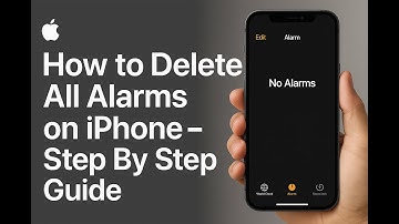iOS 18.4.1 | How to Setup/Delete All Alarm on iPhone! (2025)