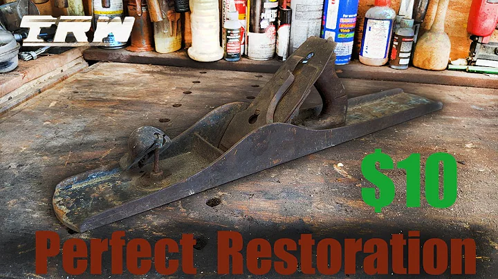 Broken Hand Plane - Perfect Restoration