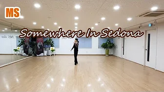 Somewhere In Sedona Line Dance by  Maddison Glover & Jo Thompson Szymanski 2025