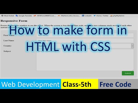 5-How to create form in html | how to create form in html in hindi ...