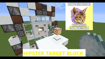 Target block for HIPSTERS - Minecraft 1.17