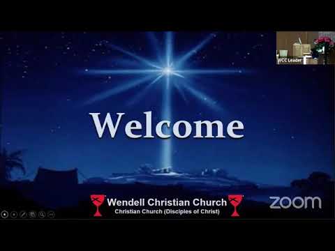 Zoom Worship - December 27, 2020