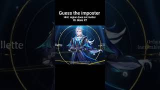 guess the imposter #genshinimpact #genshin #scaramouche #trending #shorts