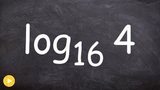 Evaluating Basic Logarithms Without a Calculator