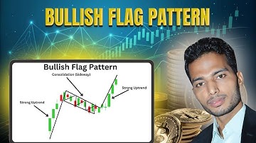 Crypto में Bullish Flag & Pole Pattern 🔥 Entry-Exit Strategy with Real Chart | Trading for Beginners