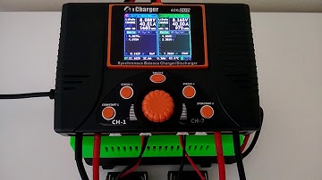 Discharge 2 Batteries Lipo 2S with Regenerative Discharger for iCharger