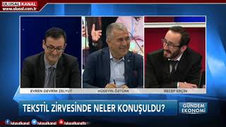 Gündem Ekonomi-  12 Mayıs 2019 - Hüseyin Öztürk- Devrim Zelyut- Recep Erçin- Ulusal Kanal