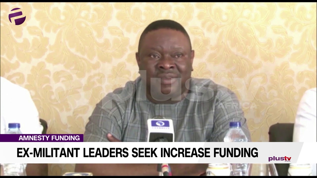 Amnesty Funding: Ex Militant Leaders Seek Increase Funding