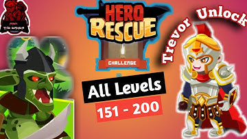 Hero Rescue - All Levels Gameplay Android || #PUZZLE 151-200 crack || HARD LVL 172?? ||RiskTheGamer