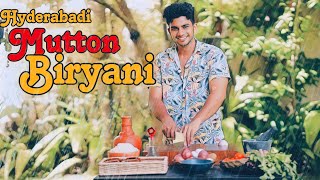 Making Hyderabadi Mutton Biryani On A Rainy Day | Wild Cookbook