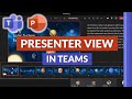 The NEW Presenter View in Microsoft Teams meetings // See video, chat, & notes all at once