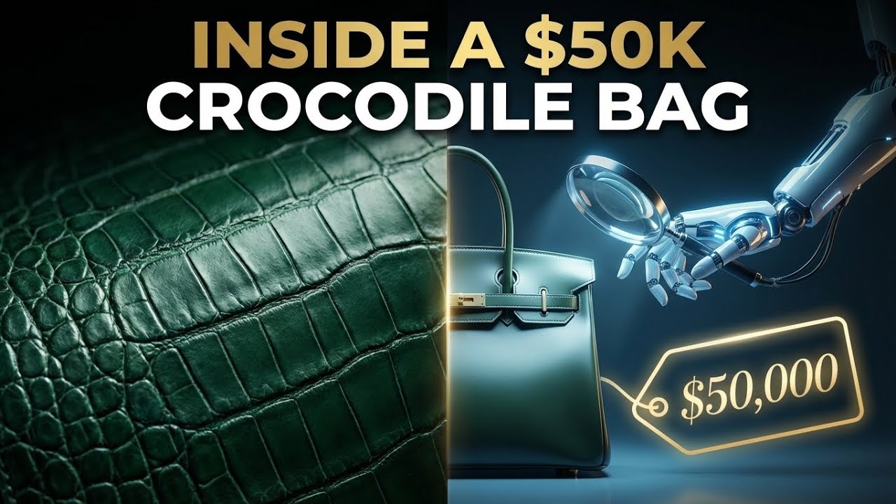Why This Bag Costs $50,000 The Crocodile Leather Process