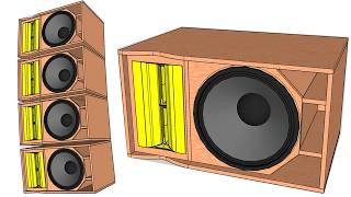 Plan Line Array One 15" K One Like
