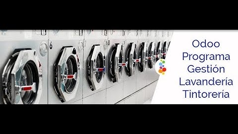 Odoo Programa Gestión Lavandería Tintorería. Openinnova