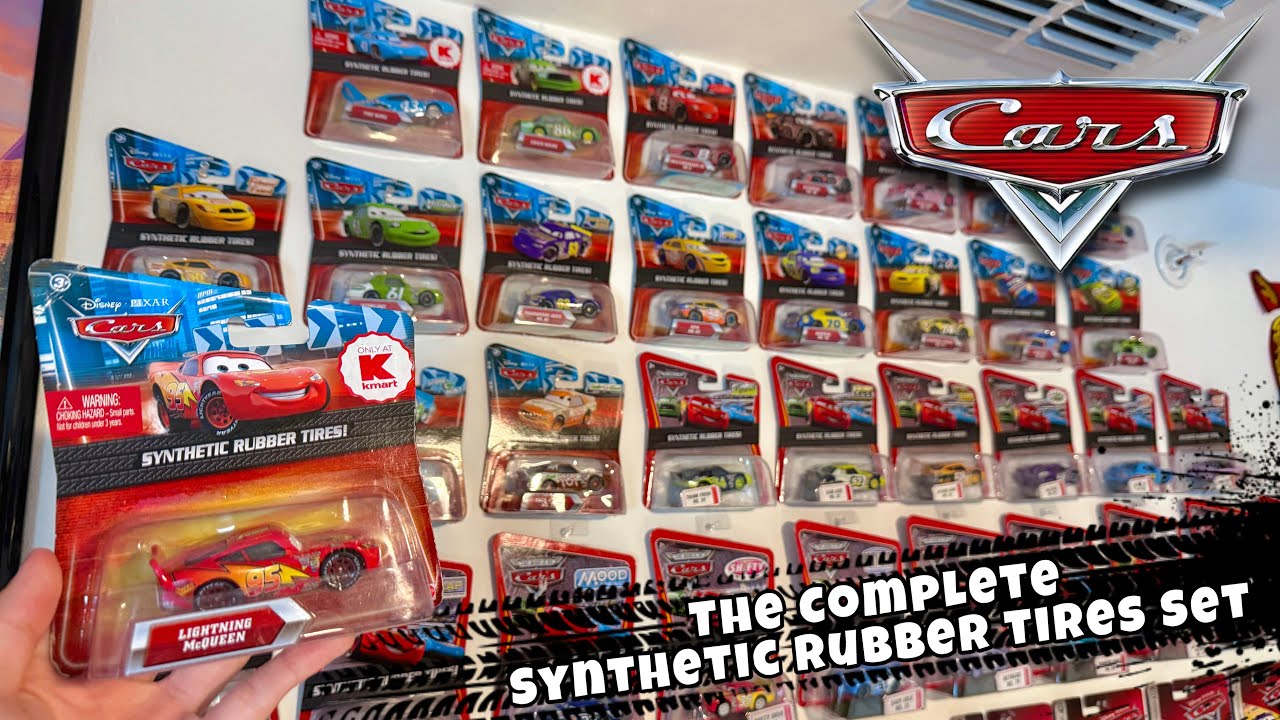 The COMPLETE Disney Cars Synthetic Rubber Tires Diecast Collection