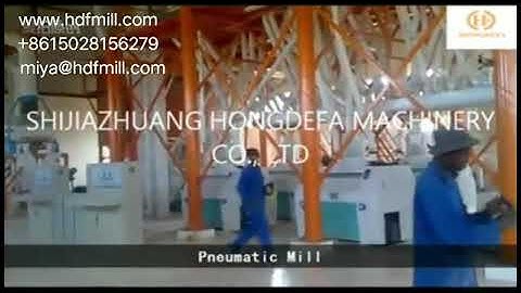 150t per day maize mill machine