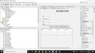 MENAMPILKAN DATA MYSQL DI NETBEANS