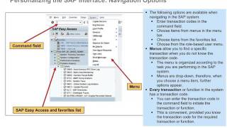 SAP Navigation