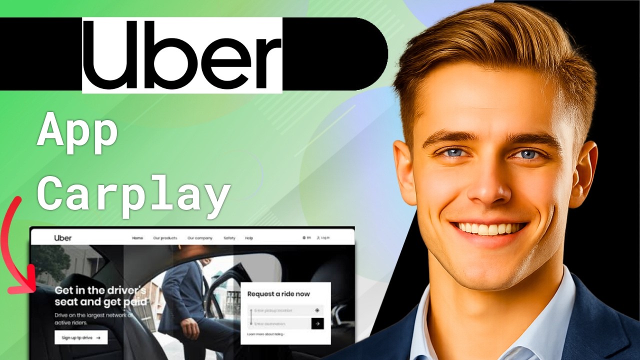 How To Use Uber Driver App On Apple Carplay 2026 Step by Step - YouTube