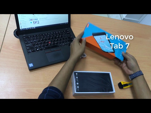 Lenovo Tab 7 - Unboxing