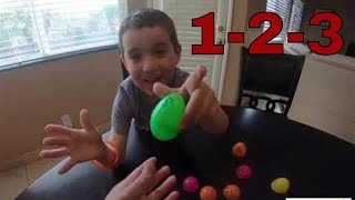 Learn Numbers with Easter Eggs | Easter Egg Math Activity | DIY