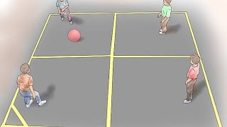 FOUR SQUARE - UM JOGO PARA QUALQUER LUGAR E PARA TODOS OS ESPAÇOS DA ESCOLA - PROF RAMON LIMA