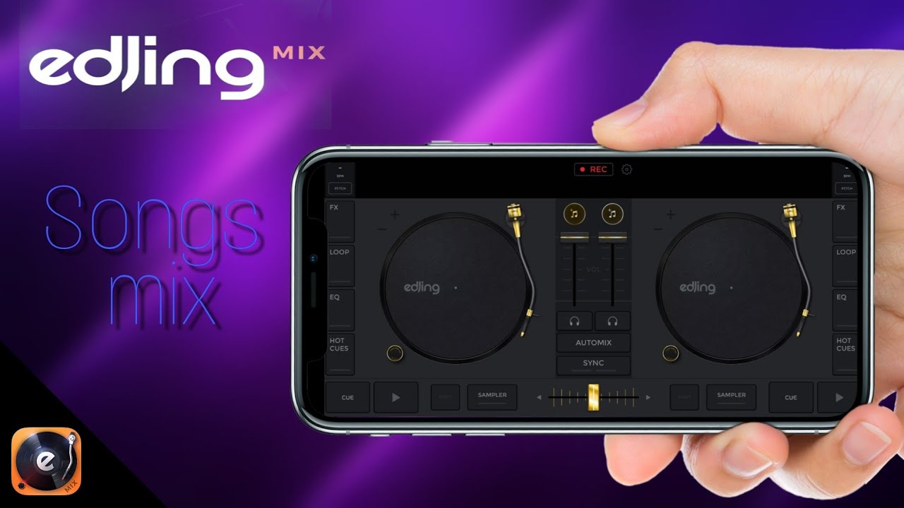 edjing mix how to mix songs YouTube