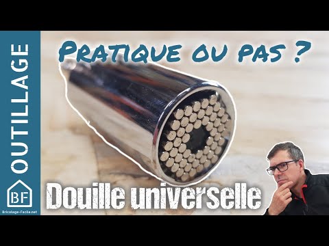 Clé à douille Clé universelle Écrou universel Clé à douille universelle  Outils à main multifonctions Réparation Adaptateur Outils de réparation  Outils pour pinces 7-19mm avec adaptateur