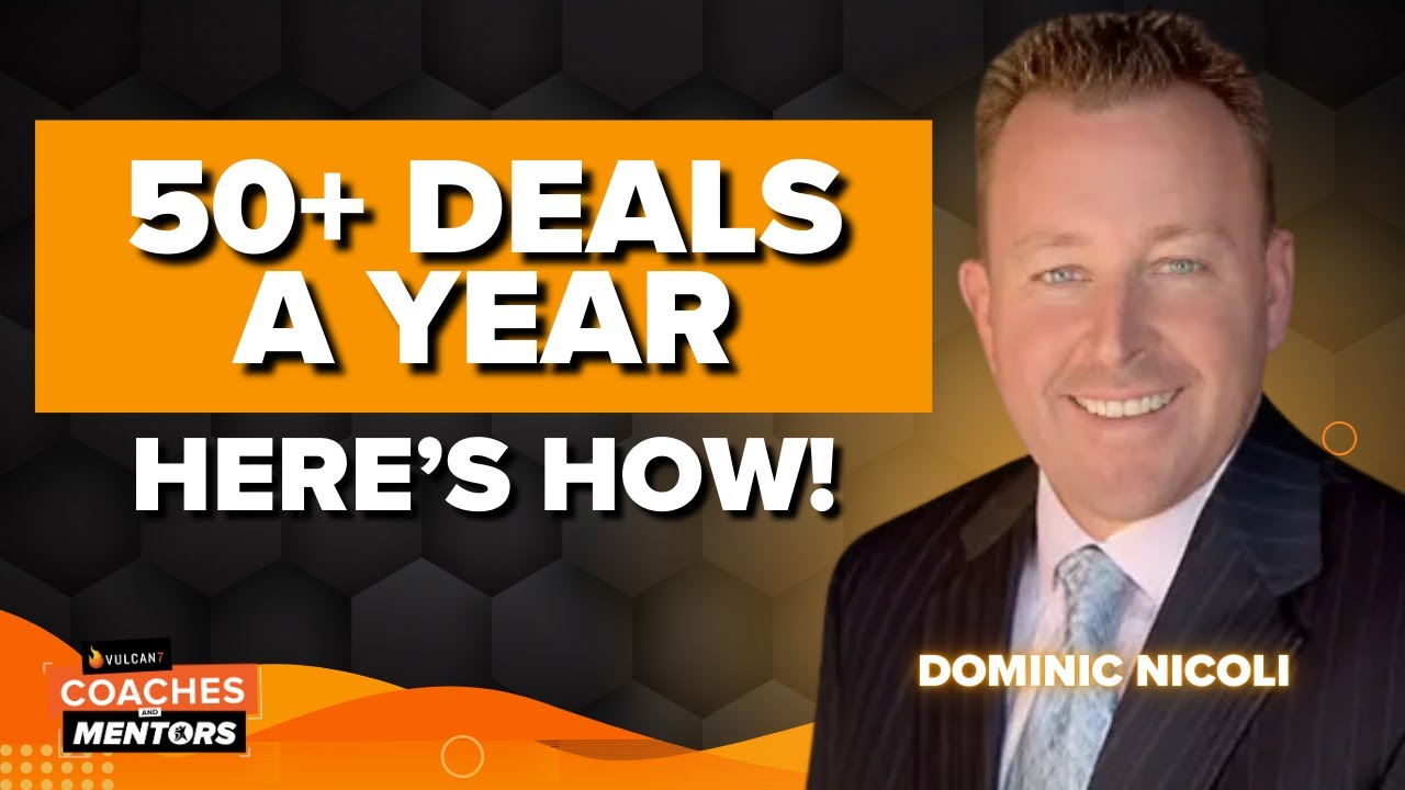 How Dominic Nicoli runs a 50 to 70 deal team by prospecting from 8:30 to noon