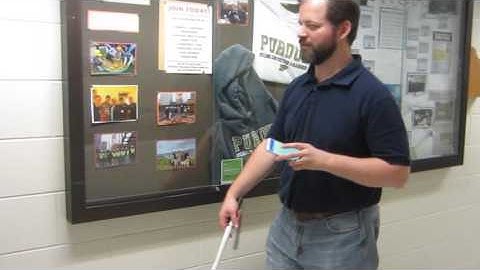 Indoor Navigation Aid System (Smartphone) Demo - Route 2