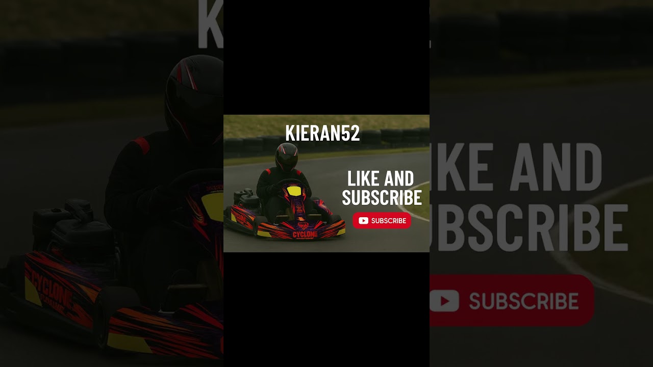 Wet Track Fly-By At Rye House Kart Raceway